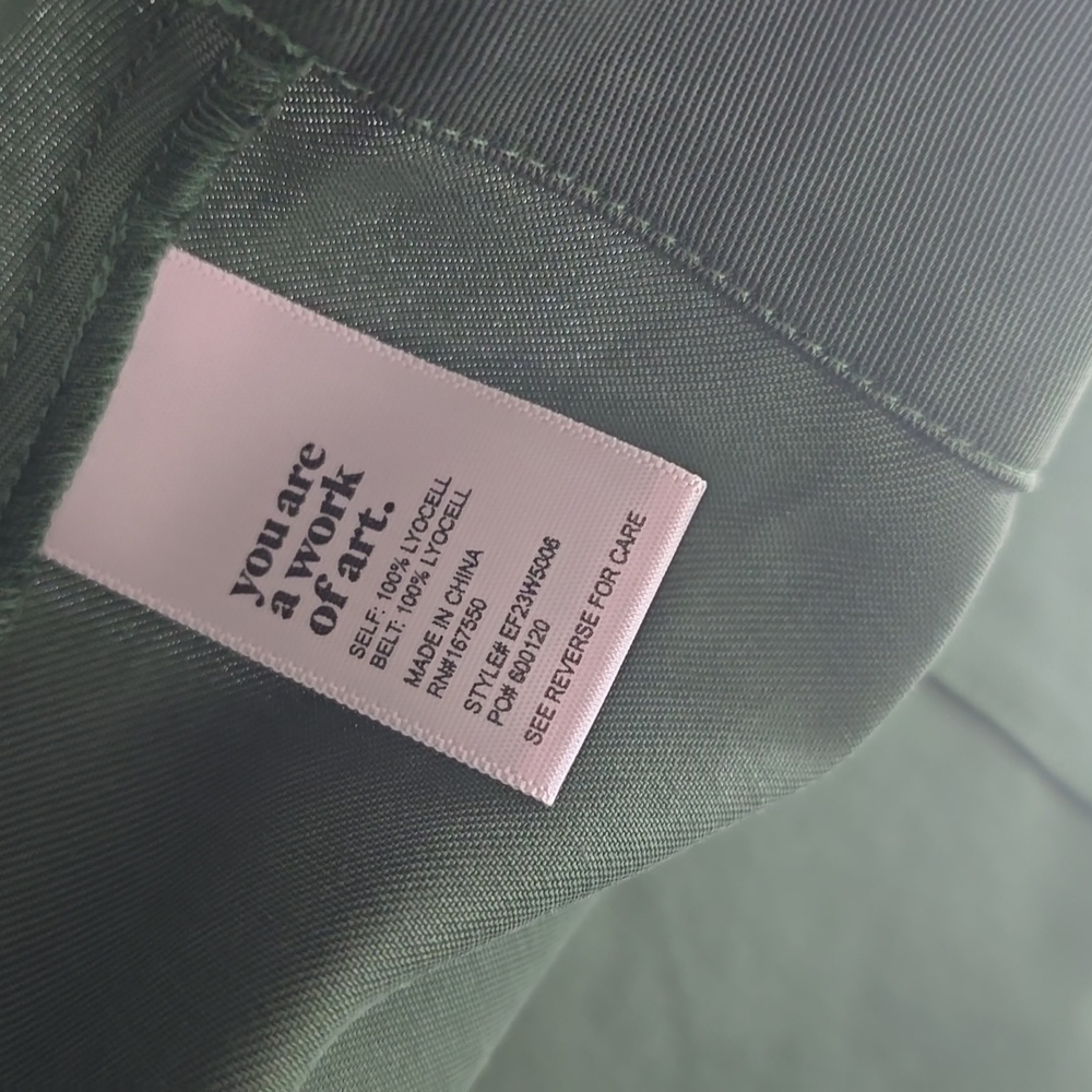 Darling Forrest Green Shirt Dress - Picture 11 of 13